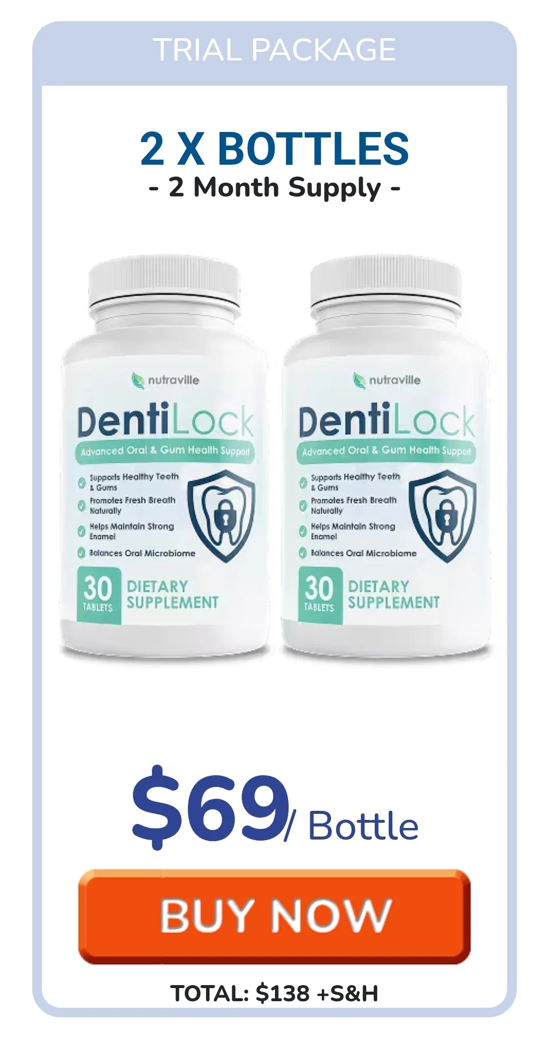 DentiLock™ 2 bottles pricing